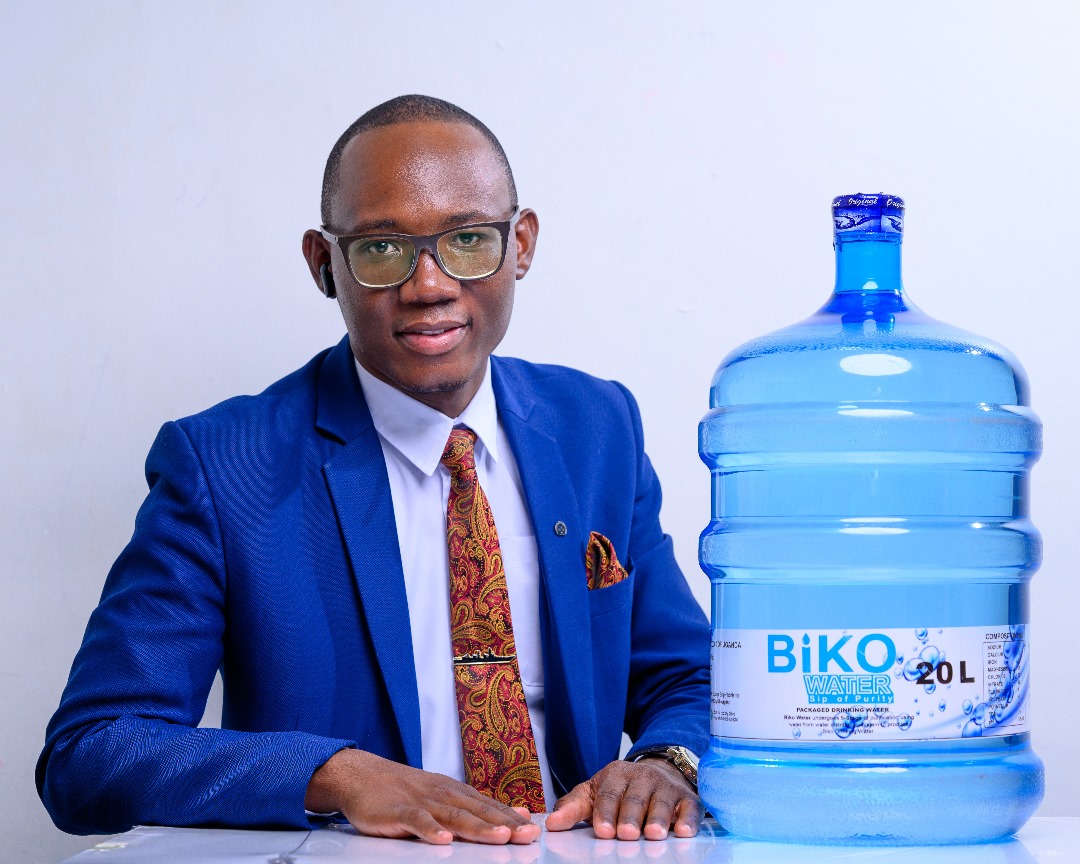 Screenshot of the Biko Water website